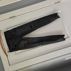 American Eagle Next Level Stretch distressed jegging jean, faded black!